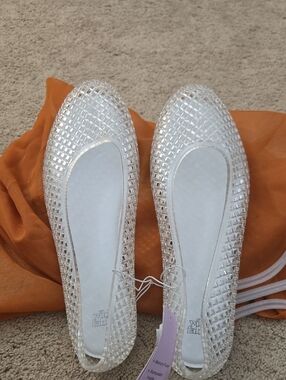 wild fable Clear Jelly Ballet Flats